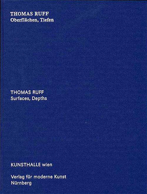 【古本】トーマス・ルフ 写真集: THOMAS RUFF: OBERFLACHEN, TIEFEN / SURFACES, DEPTHS