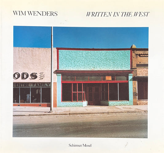 【古本】ヴィム・ヴェンダース 写真集: WIM WENDERS: WRITTEN IN THE WEST [ドイツ語版]