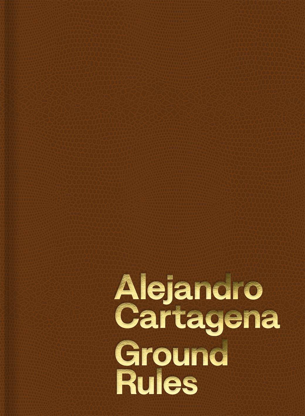 アレハンドロ・カルタヘナ 写真集: Alejandro Cartagena: Ground Rules