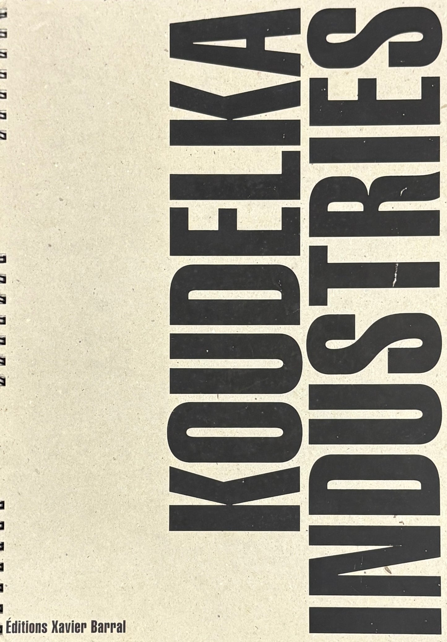 【古本】ジョセフ・クーデルカ 写真集: Josef Koudelka: Industries