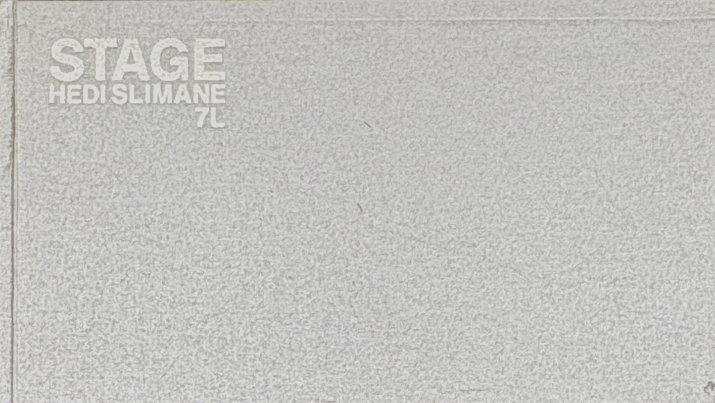 【古本】エディ・スリマン 写真集: HEDI SLIMANE: STAGE