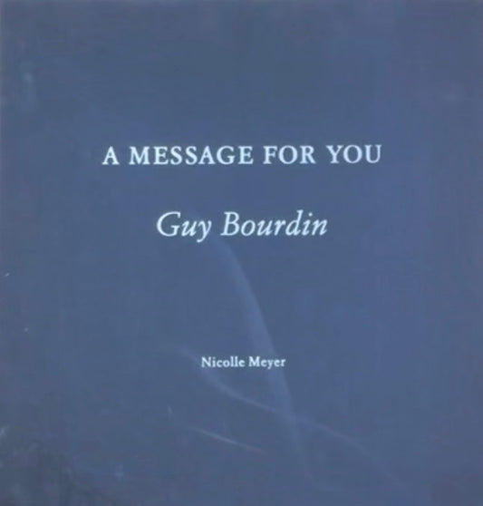 【古本】ギイ・ブルダン写真集: GUY BOURDIN: A MESSAGE FOR YOU [外函難あり]
