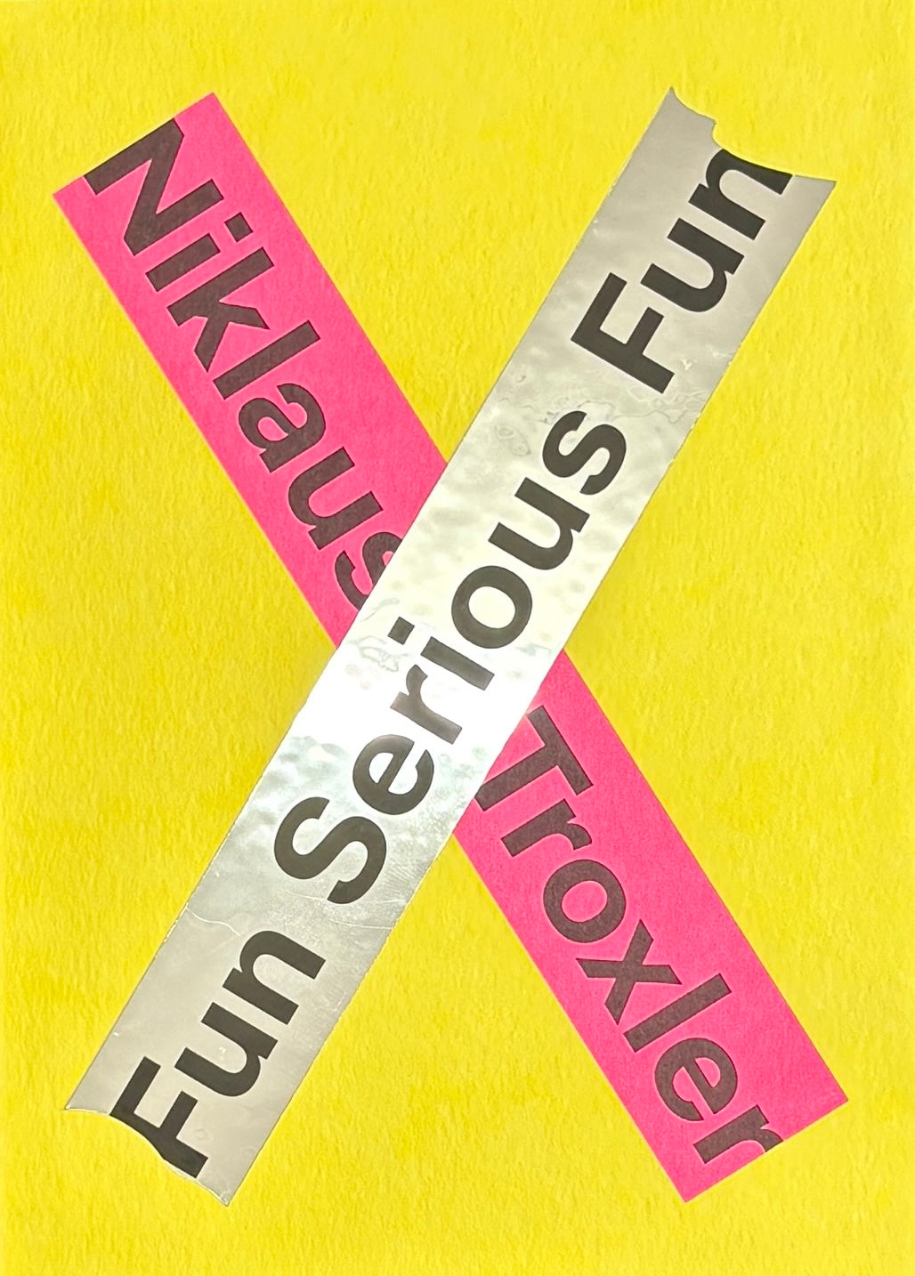 ニクラウス・トロクスラー 作品集: Niklaus Troxler: Serious Fun