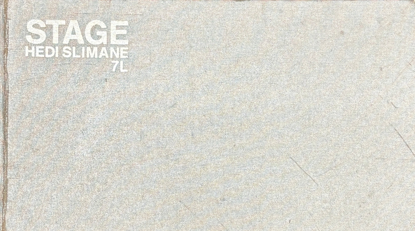 【古本】エディ・スリマン 写真集: HEDI SLIMANE: STAGE [難アリ]