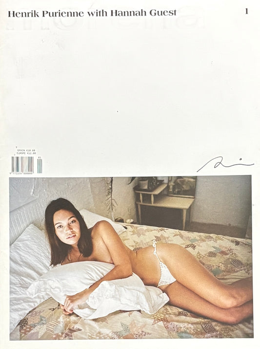 【古本】morena no.1: Henrik Purienne with Hannah Guest