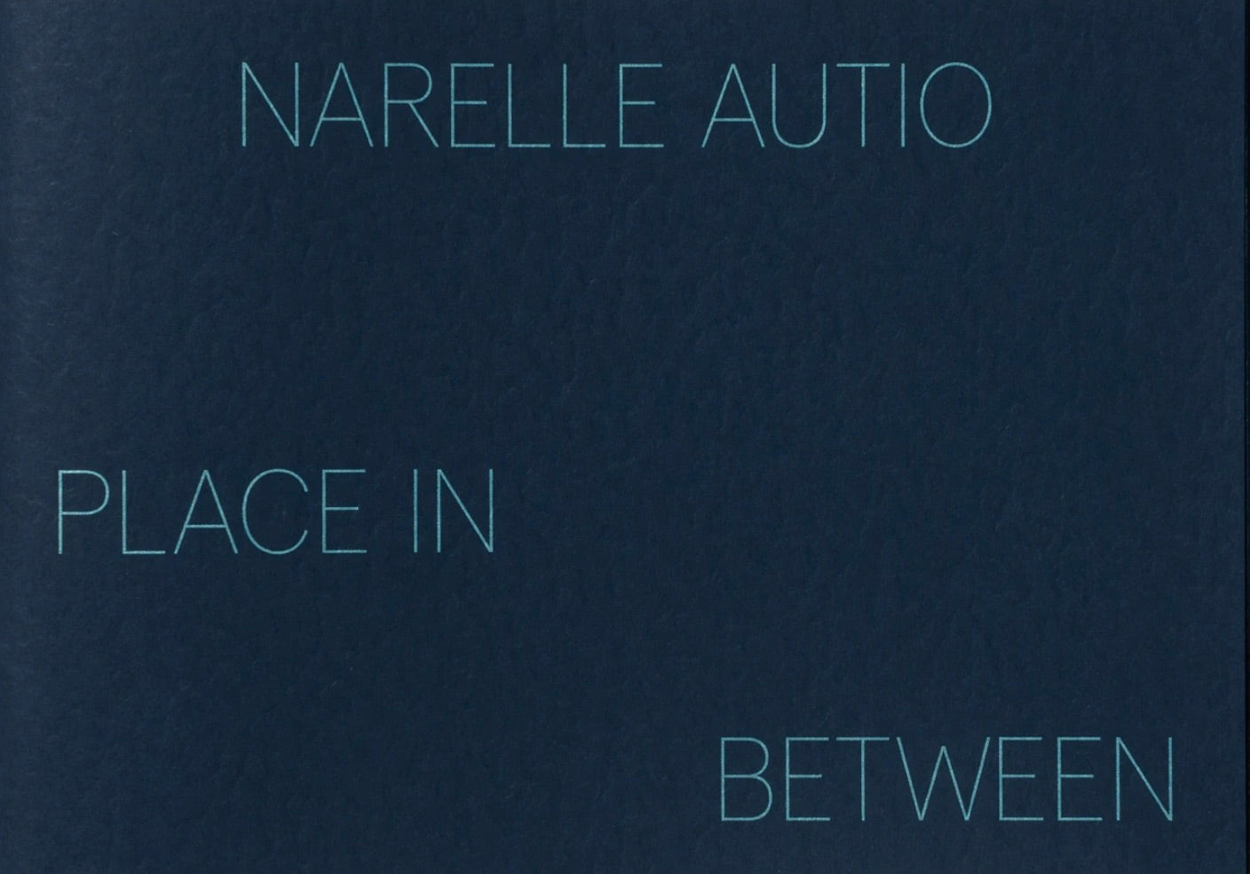 【古本】ナレル・アウティオ 写真集: NARELLE AUTIO: PLACE IN BETWEEN